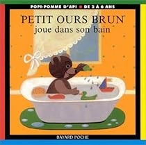 Petit Ours Brun joue dans son bain - Click to enlarge picture.